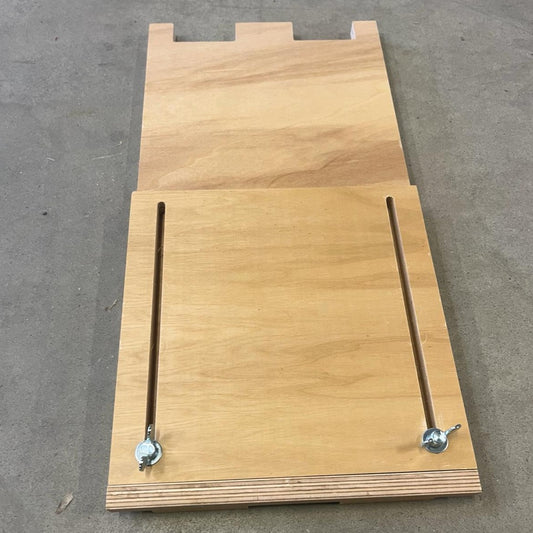 Unterlegkeil aus Holz - kompatibel mit Bausatz für Ludospace und Kastenwagen